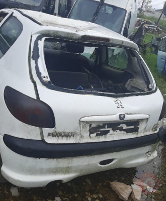 peugeot 206 kesme komple arka kasa
