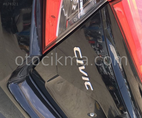 2018 HONDA CİVİC HATASIZ BAGAJ YAZISI.