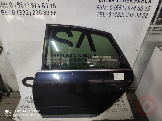 AUDİ A6 96-00 ÇIKMA  SOL ARKA CAM NİKELAJ ÇİTASI