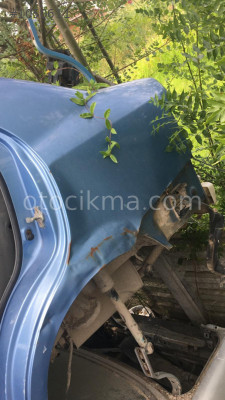 chevrolet kalos çıkma sol arka çamurluk