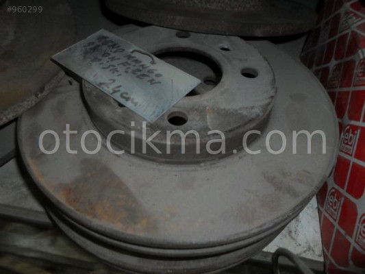FREN DİSKİ ÖN DİSK RENAULT KANGO 98- 24 CM
