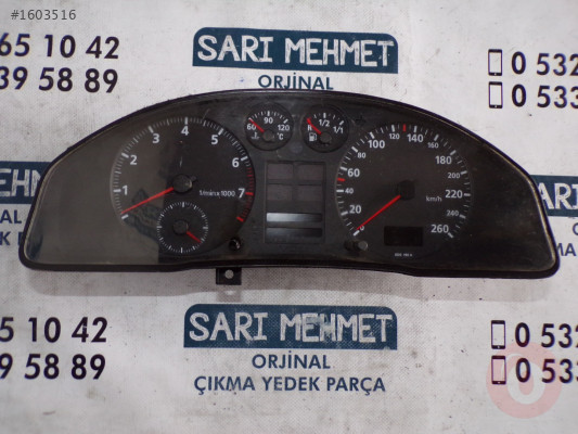 ÇIKMA AUDİ A4 1999 KM GÖSTERGE SAATİ 88311225-230