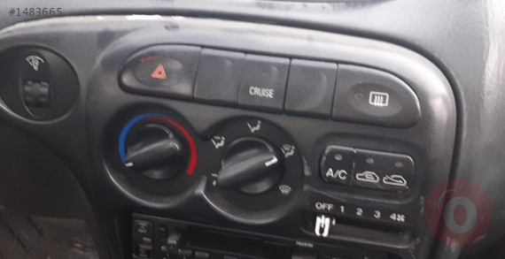1996 hyundai elantra 1.8 otomatik çıkma klima kontrol paneli