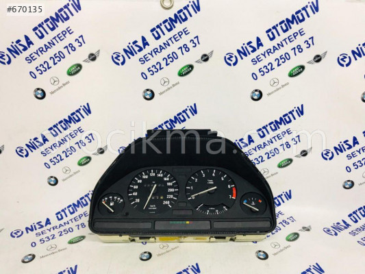 BMW 5 SERİSİ E34 KASA BENZİNLİ GÖSTERGE PANELİ 62141391267
