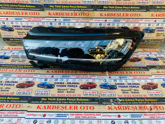 Skoda oktavia çıkma sol ön led far
