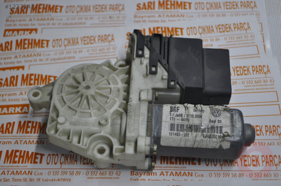 ÇIKMA Seat Leon Çıkma Arka Sol Cam Motoru 9776-101439-203