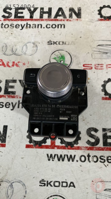 A2048707658 mercedes c180 w204 radyo kontrol düğmesi