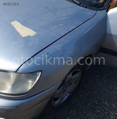 1998 model peugeot 306 1.8 benzinli orjinal sol ön çamurluk