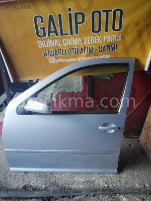 Volkswagen Bora Golf 4 Sol ön kapı lacivert hatasız orjinal