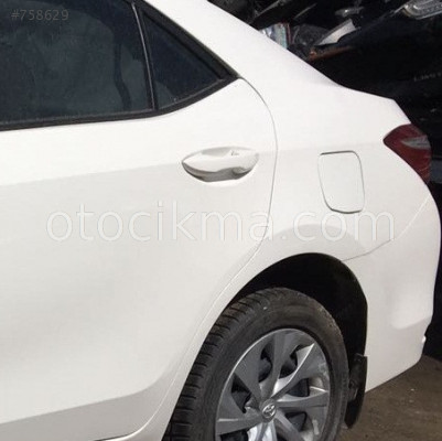 2017 TOYOTA COROLLA 1.3 HATASIZ  SOL ARKA KAPI KOLU