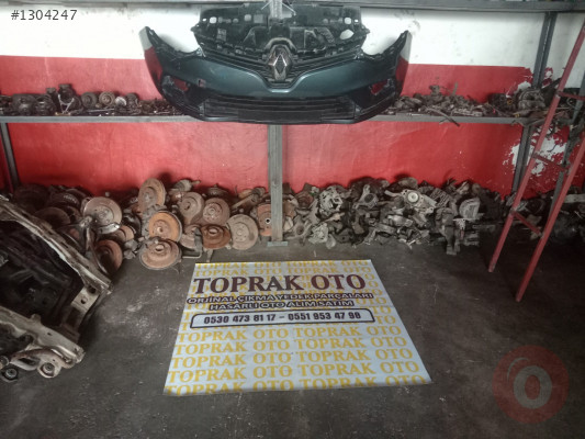 Renault Clio 4 ön tampon