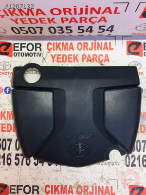 TOYOTA AVENSİS DİZEL MOTOR ÜST PLASTİĞİ ORJ*ÇIKMA YEDEK P.