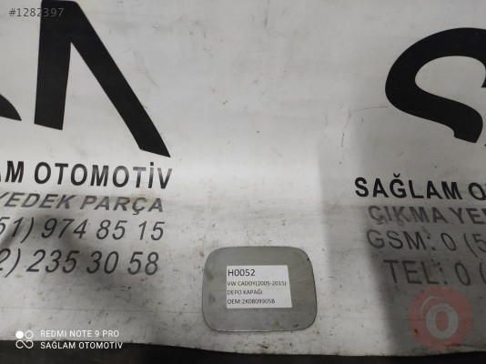 OEM; 2K0809905B VW CADDY 05-15 ÇIKMA DEPO KAPAĞI