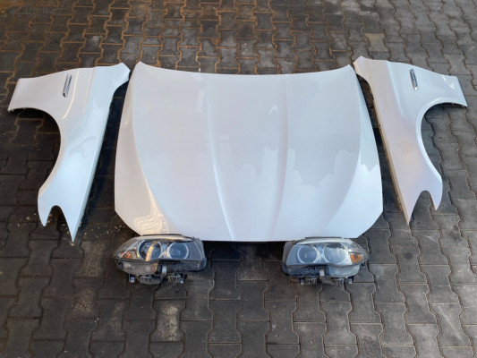 BMW F10 520 525  ÇIKMA SAĞ ÖN ÇAMURLUK SEDEF BEYAZ BOYASIZ