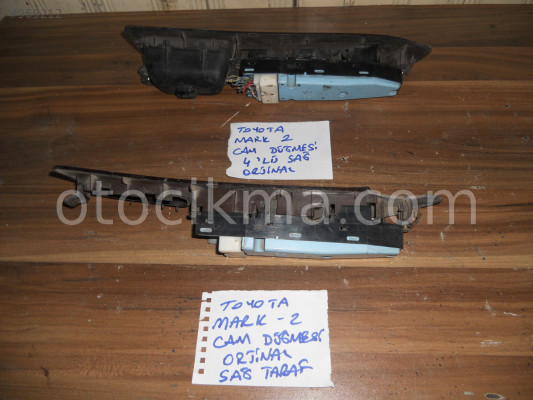 TOYOTA MARK 2 CAM DÜĞMESİ ORJİNAL ÇIKMA