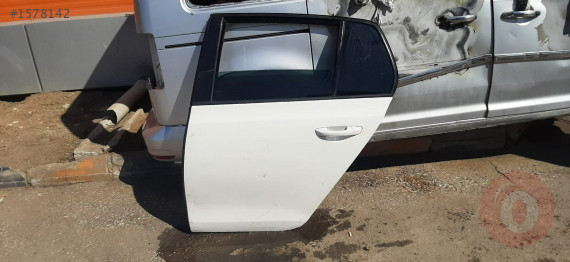 VOLKSWAGEN GOLF 6 SOL ARKA KAPI ORJİNAL ÇIKMA PARÇA