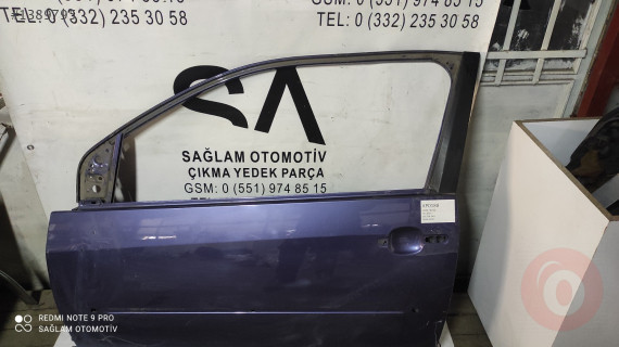 FORD FİESTA ÇIKMA  TEK KAPI SOL ÖN KAPI MOR