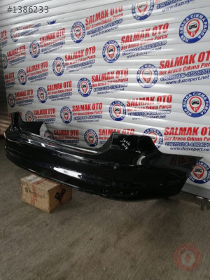 VW JETTA 2011-2015 SIYAH ARKA TAMPON-DÜZCE ÇIKMA