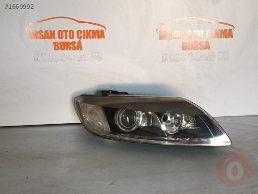 Audi Q7 sağ far mercekli orijinal Çıkma 2006 - 2010