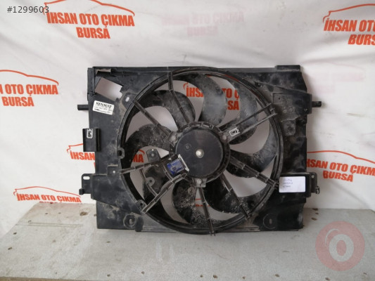 Clio 4 Dacia sandero Dacia logan Fan motoru ve davlumbazı