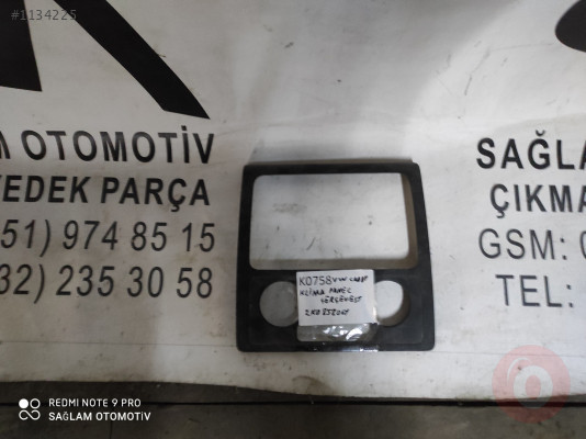 OEM;2K0858061 VW CADDY KLİMA PANEL ÇERÇEVESİ