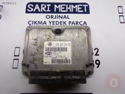 ÇIKMA VW POLO 1.4 16V MOTOR BEYNİ 036906034D - 036 906 034 D