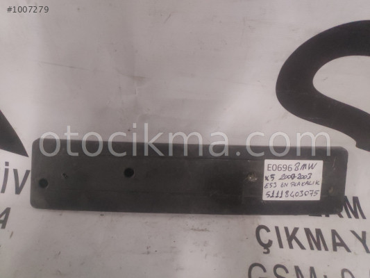 OEM; 51118403075 BMW X5 00-03 E53 ÖN PLAKALIK OEM; 511184030