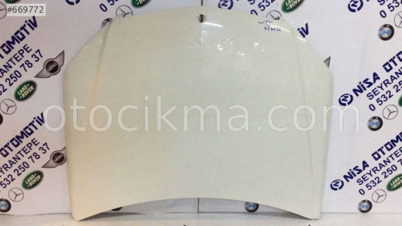 MERCEDES C SERİSİ W204 KASA MAKYAJSIZ KAPUT ÇIKMA 08-13 B