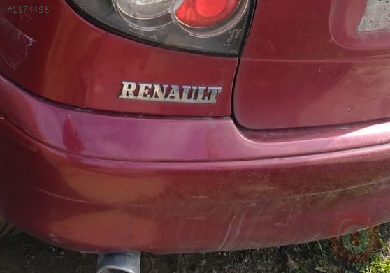 2002 model renault megane 1 coupe çıkma marka yazısı