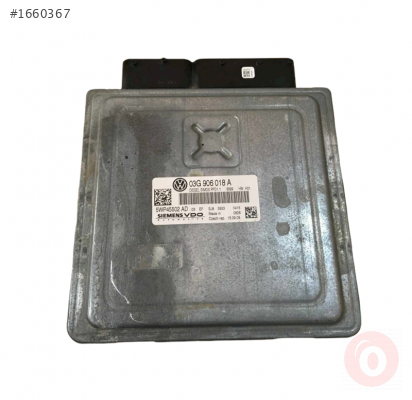 VW PASSAT B6 06-07 MOTOR BEYNİ 03G906018A