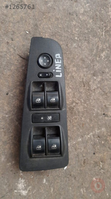 fiat linea çıkma cam kaldırma konsolu düğme takımı