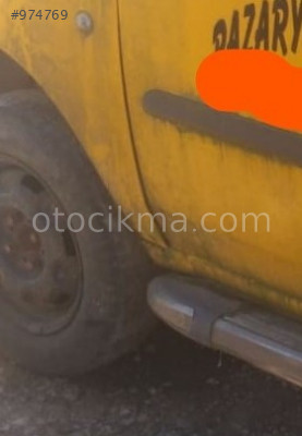 2005 model fiat doblo 1.9 jtd çıkma sol ön jant lastik