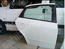 fiat linea 2014 model hatasiz orjinal boya sag arka kapi