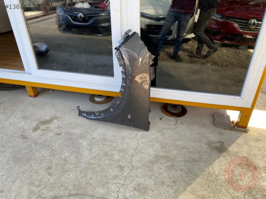 Opel grandland x sol ön çamurluk füme renk