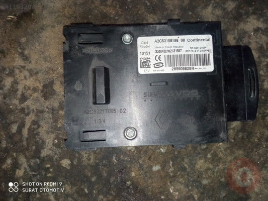 RENAULT FLUANCE KART OKUYUCU 285909828R