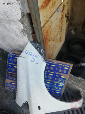 ORJİNAL ÇIKMA OPEL CORSA D ÇAMURLUKLAR