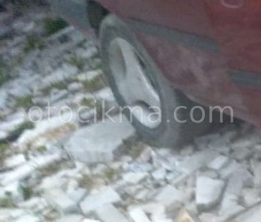 1996 fiat tempra station 1.6 çıkma sağ arka jant lastik