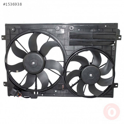 SKODA OCTAVİA SUPERB YETİ FAN KOMPLE 	1K0121205AD 9B9