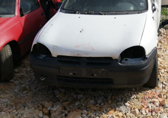 opel combo b çıkma ön tampon.