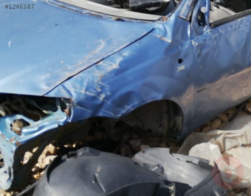 chevrolet kalos sedan 1.4 çıkma sol ön öamurluk.