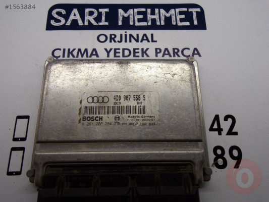 ÇIKMA AUDİ A6 4.2 MOTOR BEYNİ 4D0907558S - 4D0 907 558 S