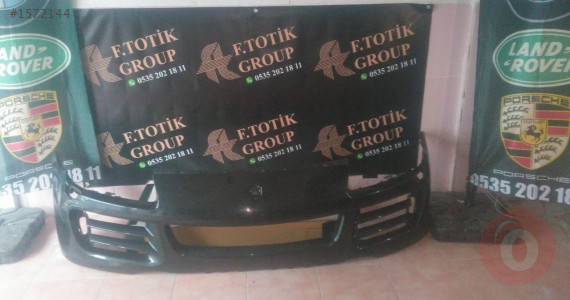 Çıkma Porsche cayenne siyah orjinal ön tampon çıkma