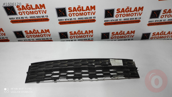 SKODA OCTAVİA 13-17 ÇIKMA  ÖN TAMPON IZGARASI OEM; 5E0853677