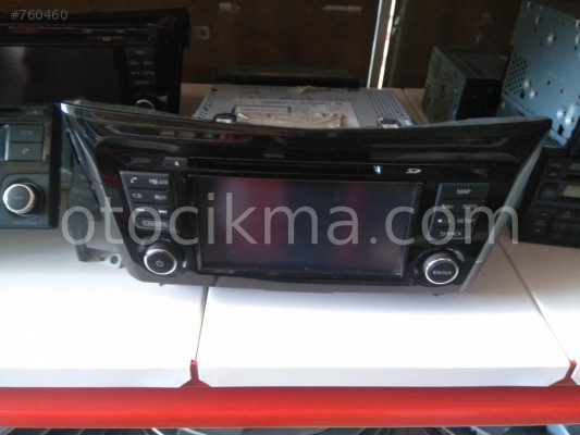 NİSSAN QASHQAİ  2018 TEYP NAVİGASYON ÇIKMA SÖKME YEDEK PARÇA