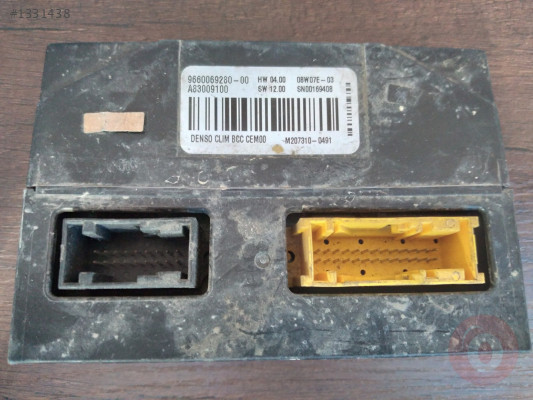 CİTROEN C4 PİCASSO KONTROL ÜNİTESİ 9660069280