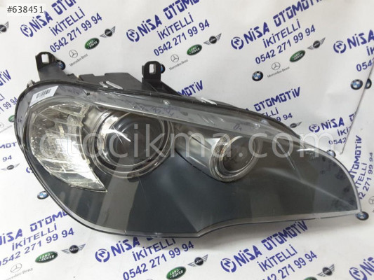 BMW X5 E70 KASA LCİ SAĞ FAR ORİJİNAL ÇIKMA 10-13 7158928
