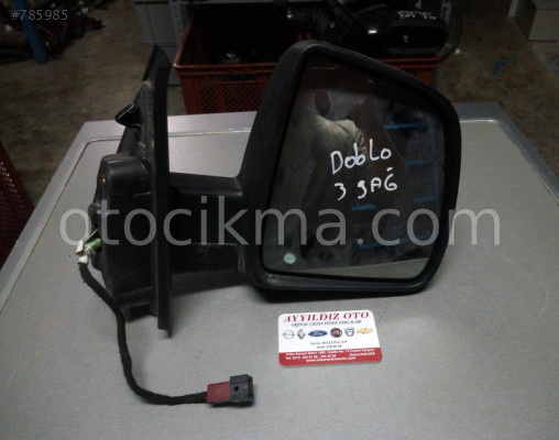 FİAT DOBLO 3  ELEKTRİKLİ SAĞ AYNA
