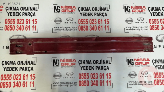 NİSSAN QASHQAİ ARKA TAMPON DEMİRİ ÇIKMA PARÇA J11 2014-2020