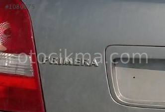 2002 2007 nissan primera tekno çıkma marka model yazısı