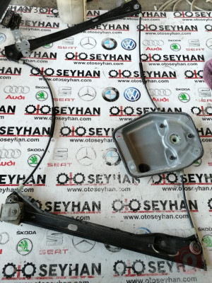 1K4837401E vw golf 5 sol ön kapı cam krikosu